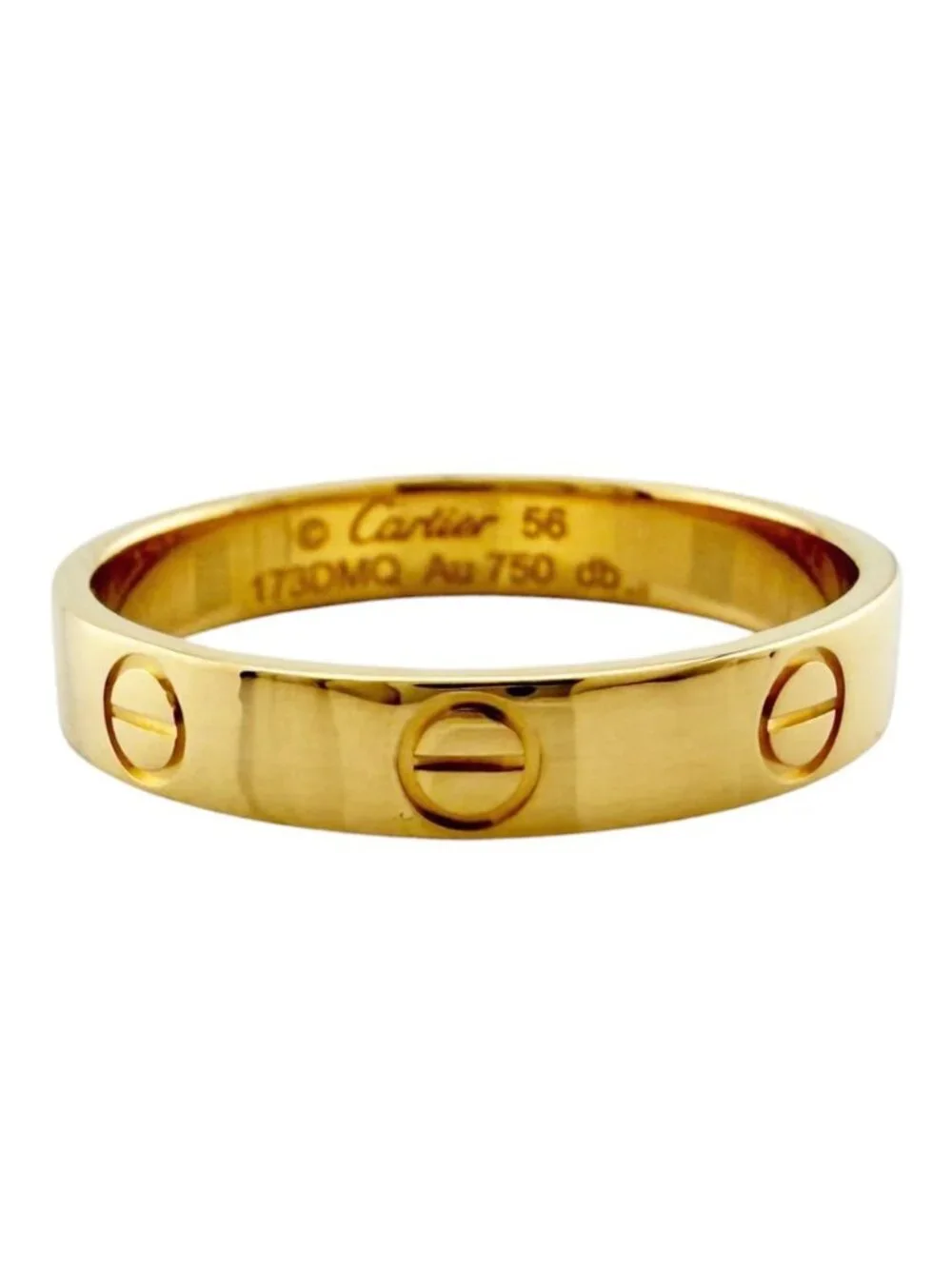 Cartier Mini Love Ring 18K Gold 18K Yellow Vintage